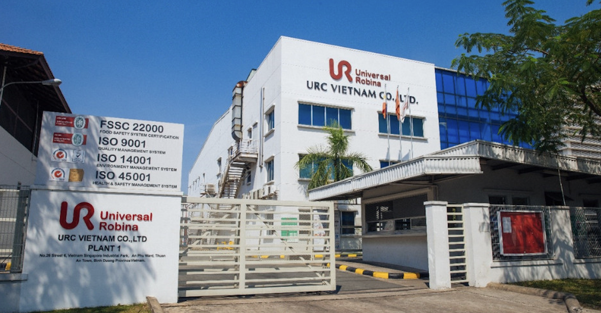 Dự án nhà máy URC Bình Dương